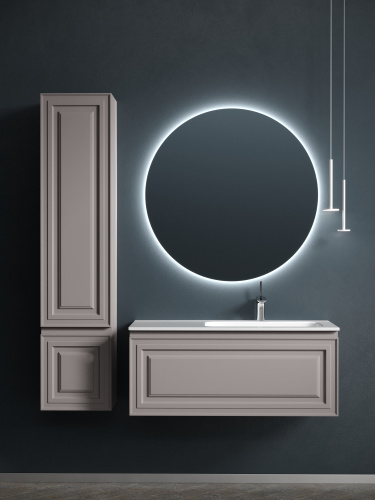 Тумба под раковину Sancos Very VR100RSM 100х45х41 подвесная цвет бежевый - фото 2